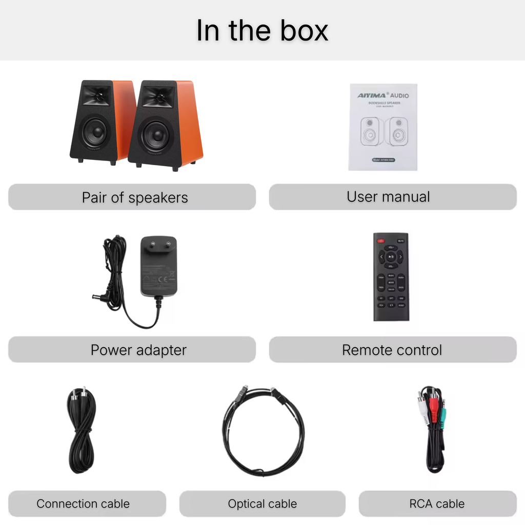 Compact Bluetooth Speakers 30Wx2